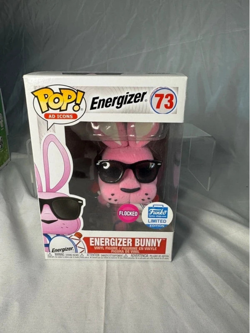 Energizer bunny flocked Funko pop